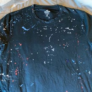 Hollister curved hem t-shirt